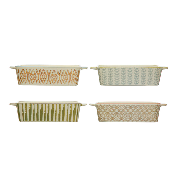 Mini Bakers w/ Pattern