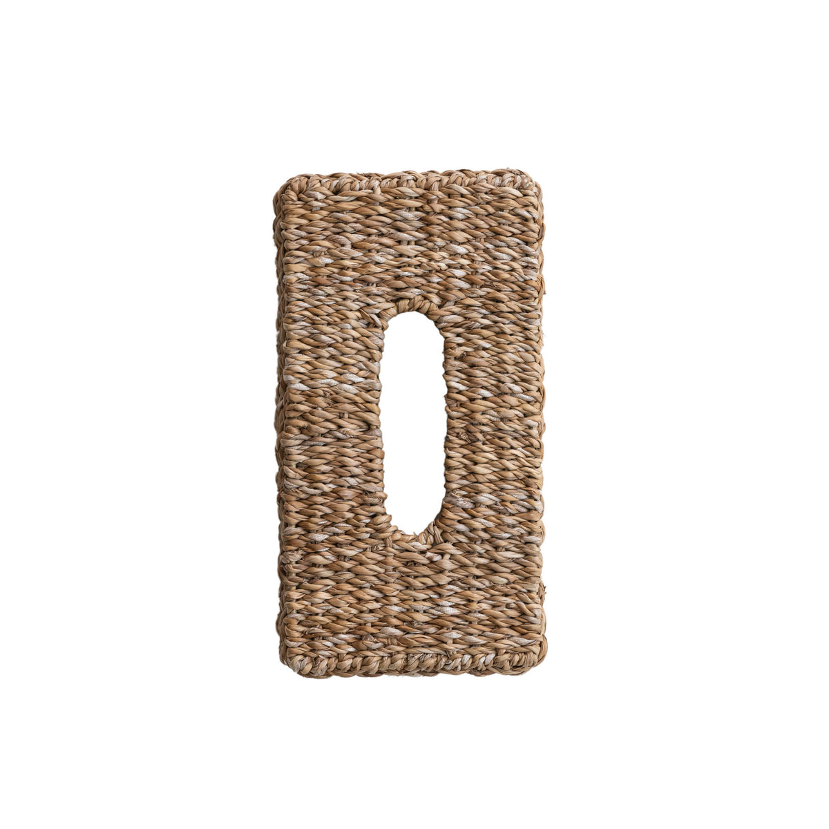 Hand-Woven Seagrass Tissue Box Cover