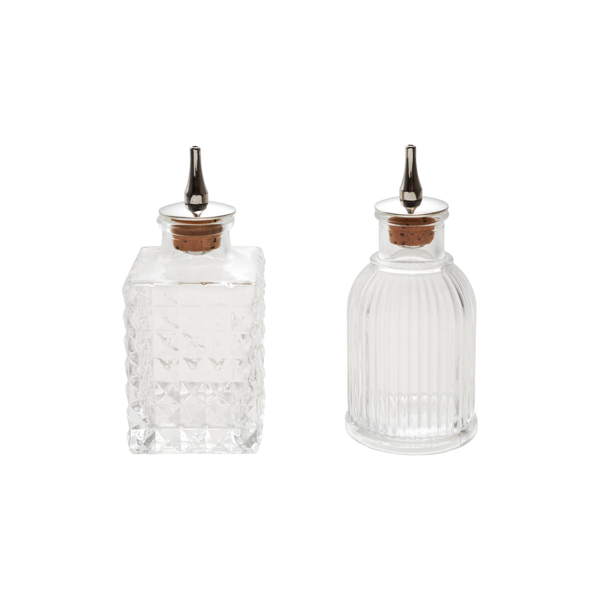 Mini 2 oz Glass Bitters Bottle with Spout