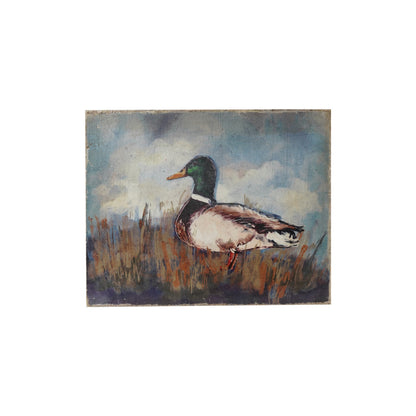 Duck Distressed Wall Canvas