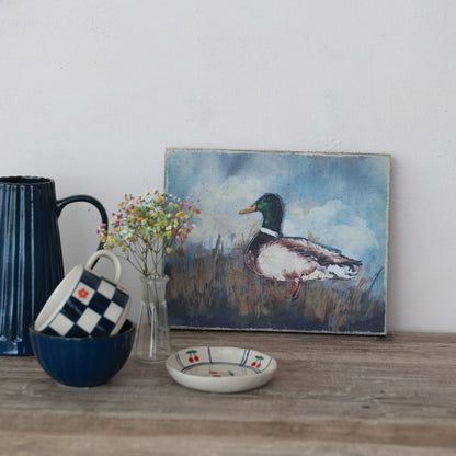 Duck Distressed Wall Canvas