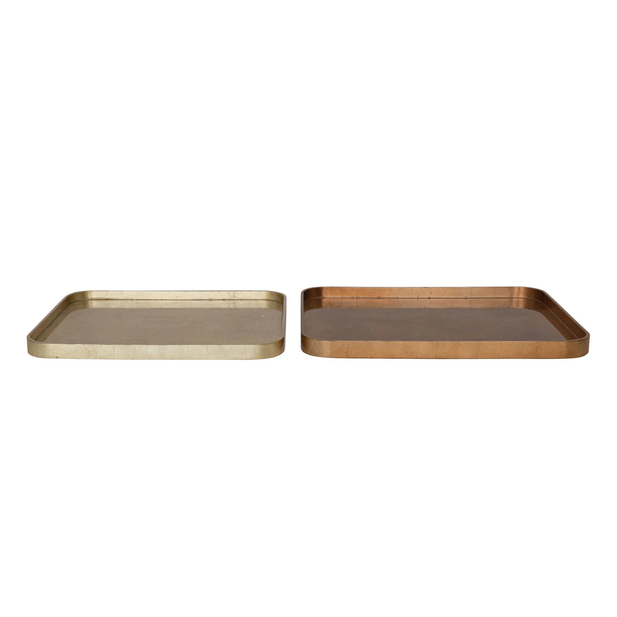MDF Lacquered Trays w/ Foil