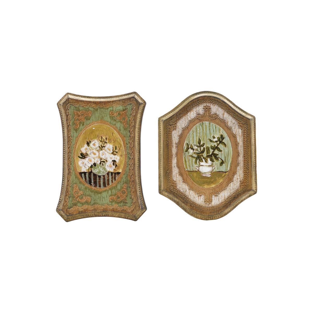 Wall Decor w/Antique Gold Finish
