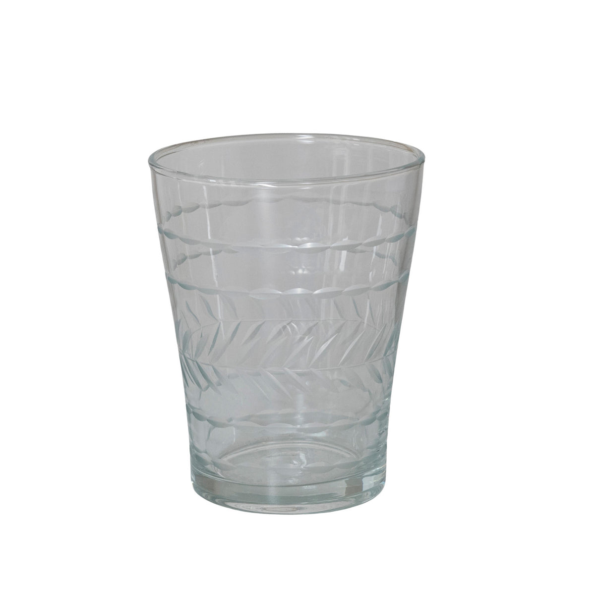 Patterned 8oz. Drinking Glass