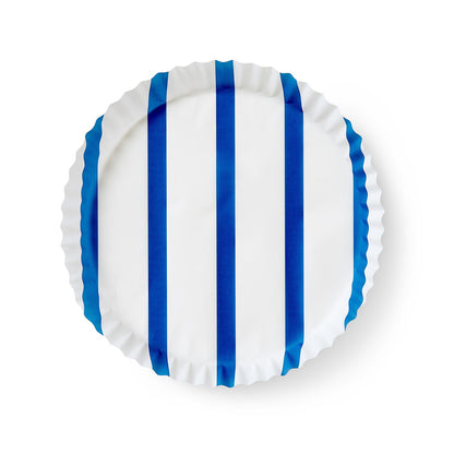Blue Stripes Plate Liners