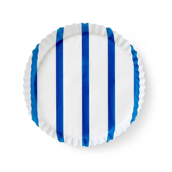 Blue Stripes Plate Liners