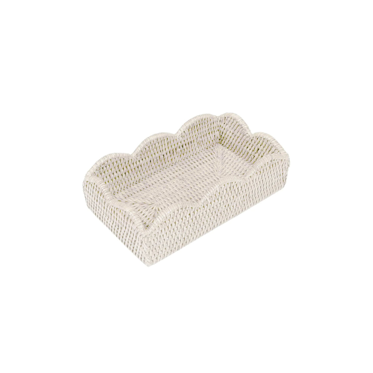 Rattan Guest Towel Holder