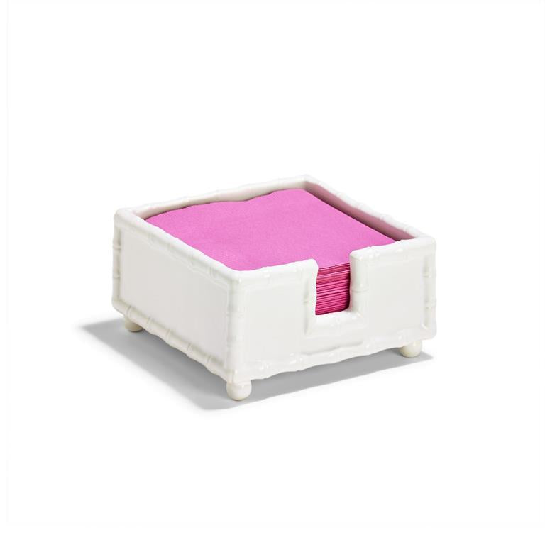 Hampton Faux Bamboo Cocktail Napkin Holder