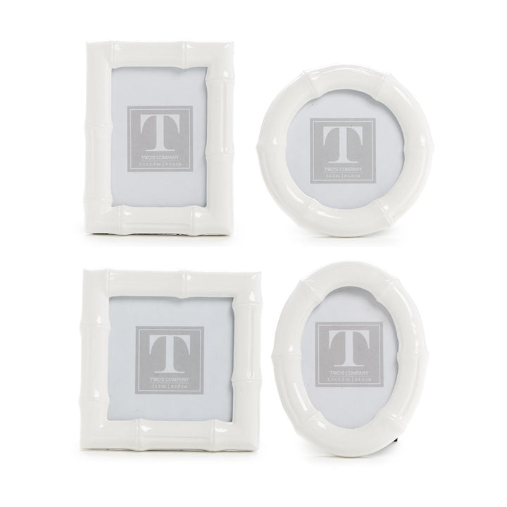 High Gloss Faux Bamboo Photo Frame