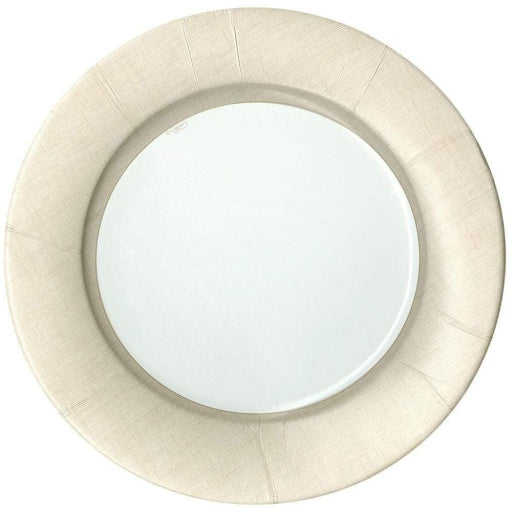 Linen Natural Dinner Plates