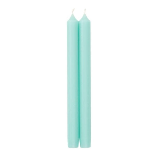 Aqua Duet Candle Candle Crown Pairs 10 Inch