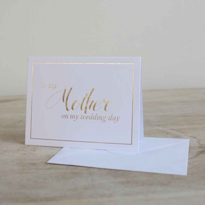 To My Mother Classic Note Card