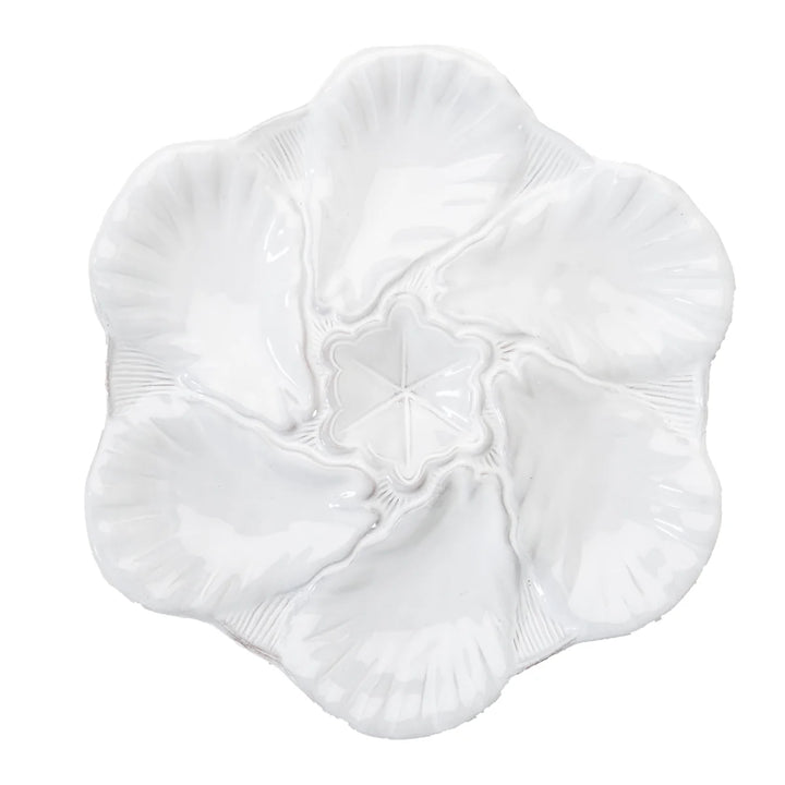 Oyster Plate, White