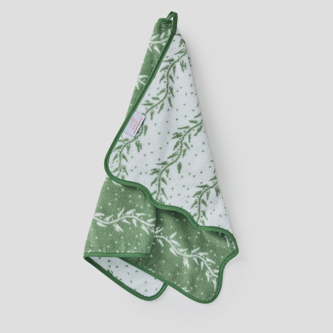 Patterned Scallop Hand Towel