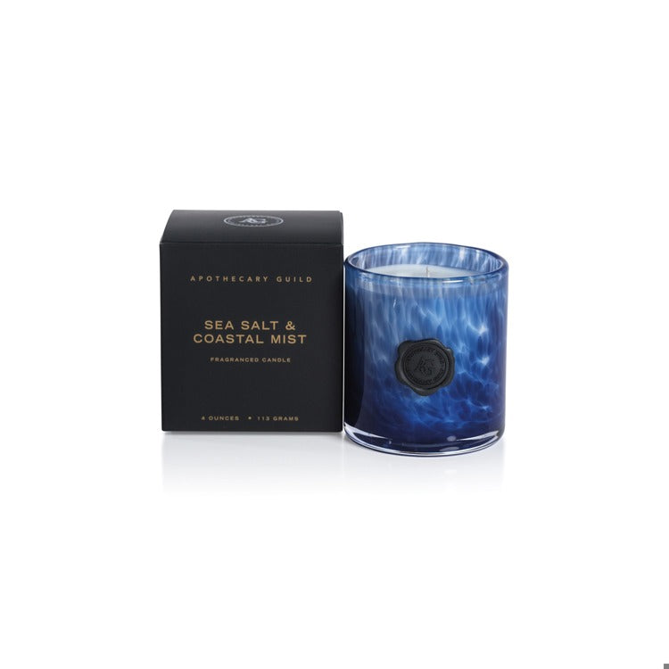 AG Opal Glass Mini Candle Jar in Gift Box-Sea Salt