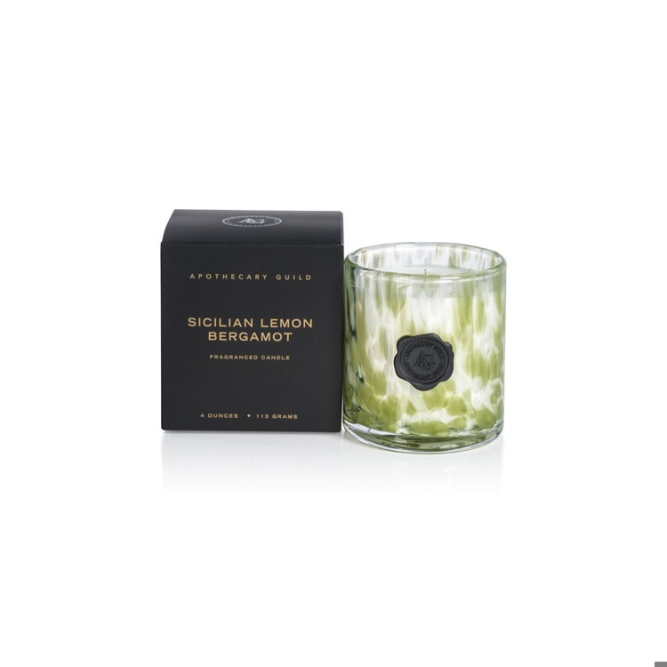 AG Opal Glass Mini Candle Jar in Gift Box-Sicilian