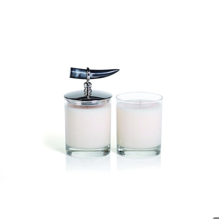 Cote d Ivoire Scented Candle with Horn Lid - Siber